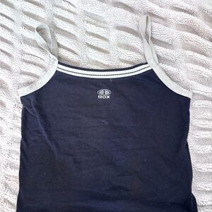 Rox Black and Gray Tank Top